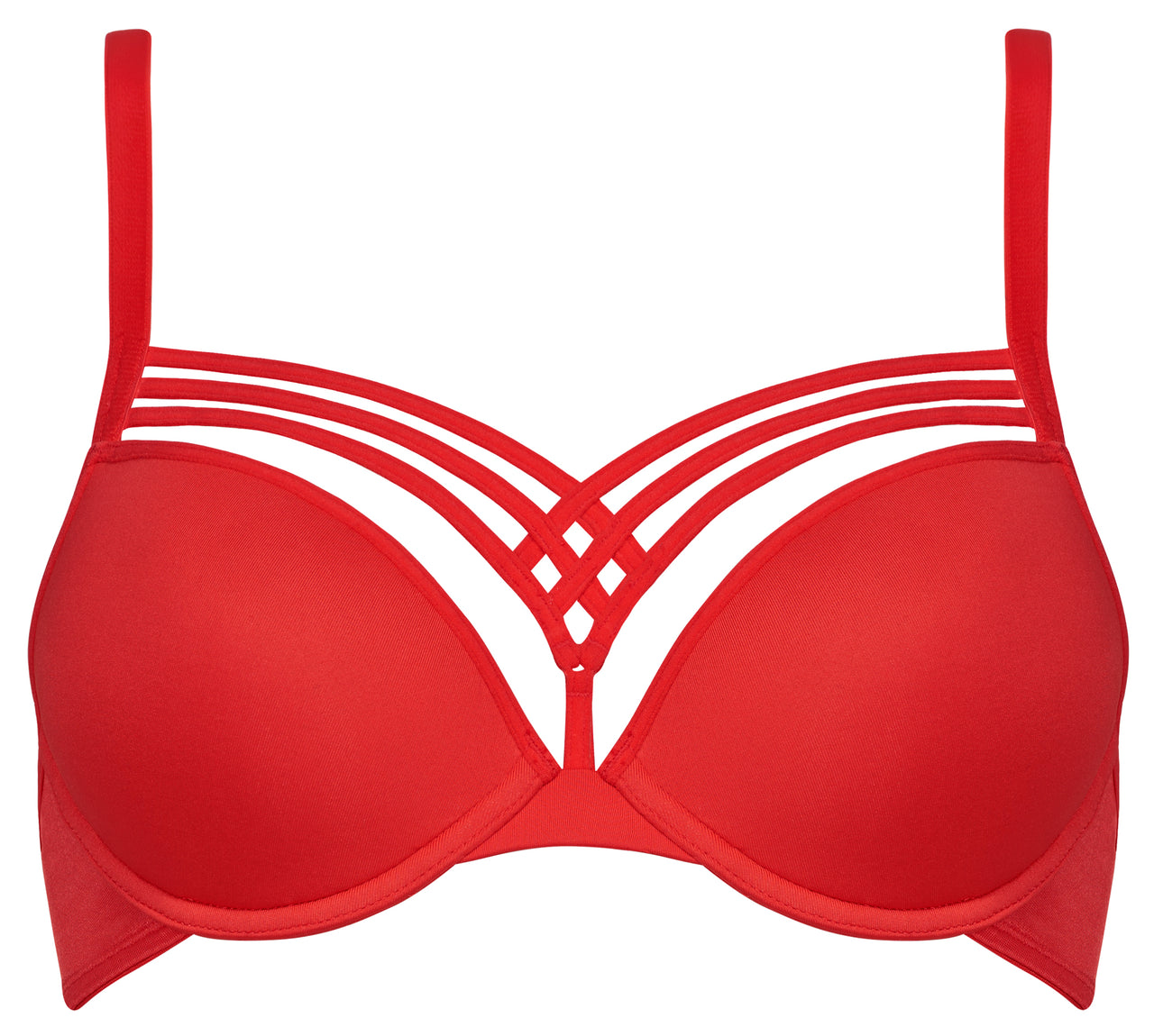 #dame-de-paris-push-up-bra-red