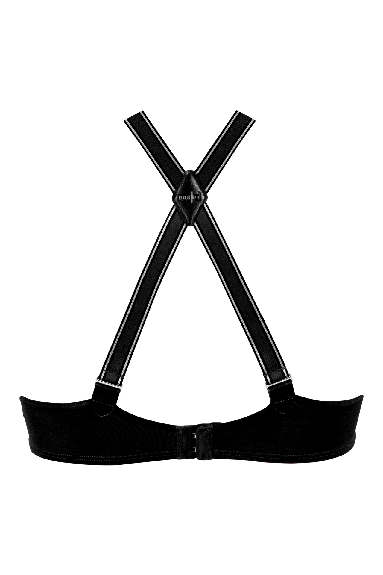 #gloria-plunge-balcony-bra-black-pinstripe