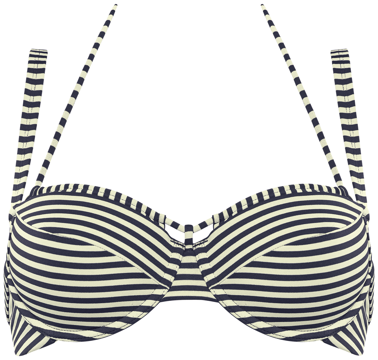 #holi-vintage-plunge-balcony-bikini-top-blue-ecru