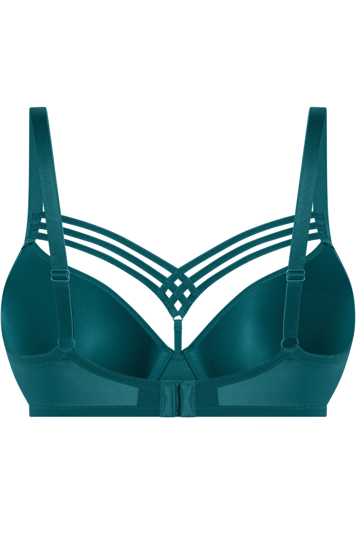 Dame de paris plunge bra lagoon blue