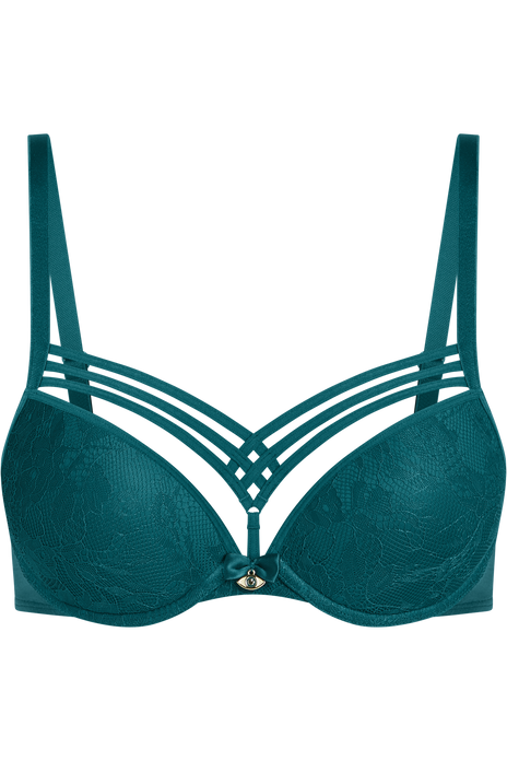 Dame de paris push up bra lagoon blue