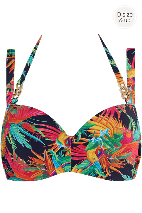 #hula-haka-plunge-balcony-bikini-top-rainforest-and-gold