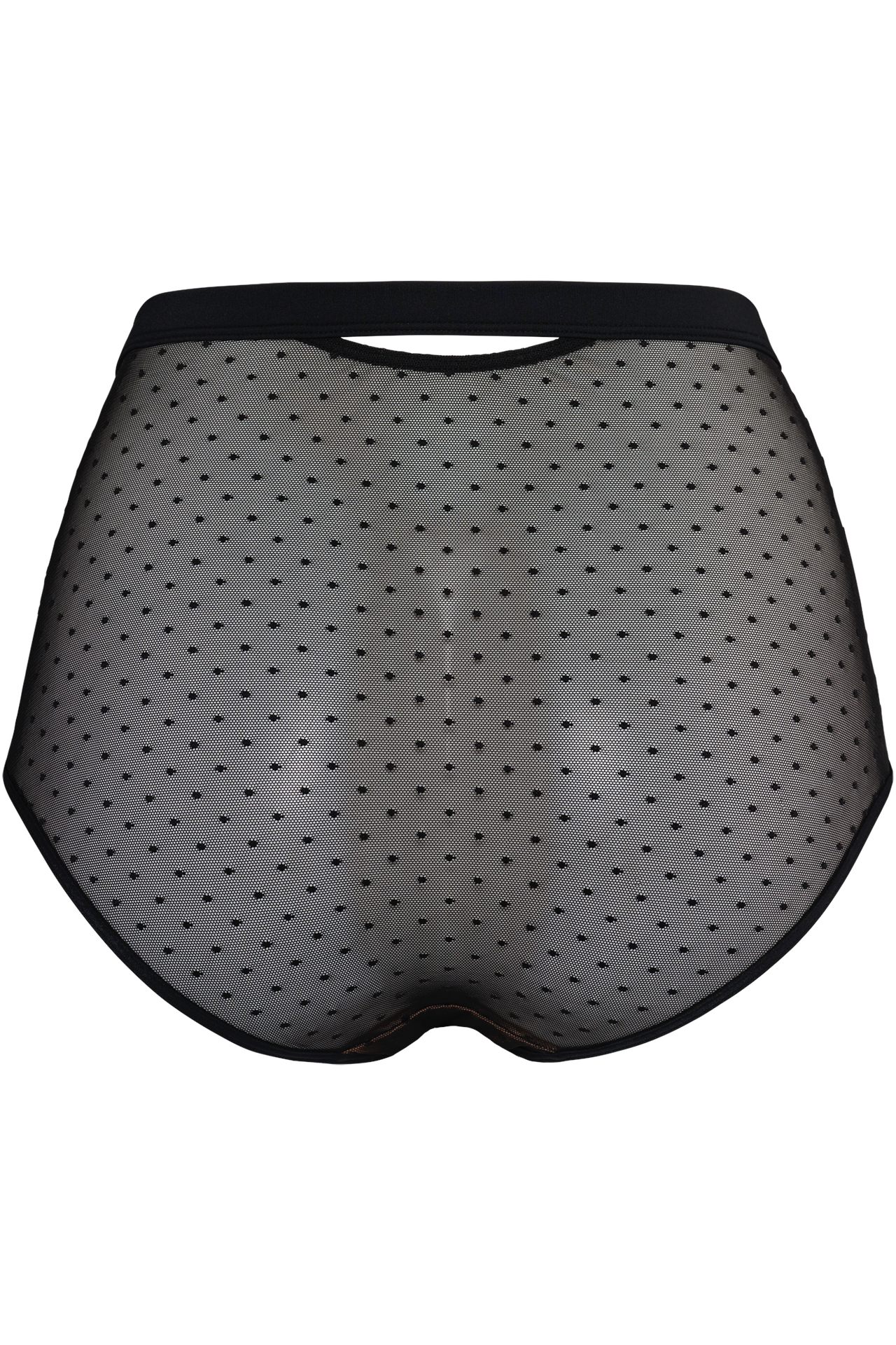 #flash-dance-high-waist-briefs-sheer-black-polka-dot