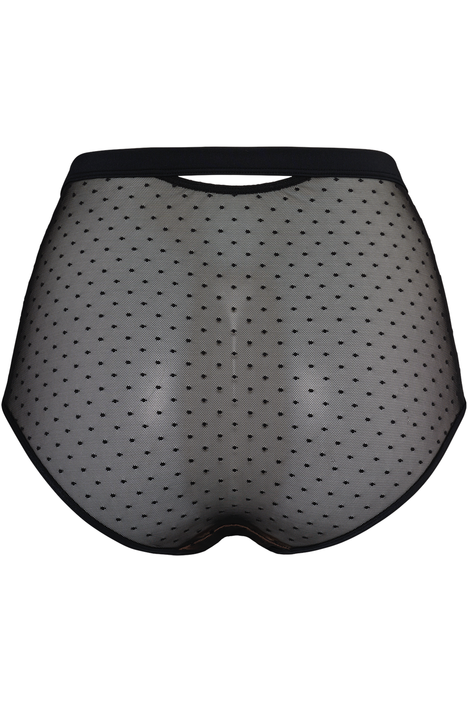 #flash-dance-high-waist-briefs-sheer-black-polka-dot