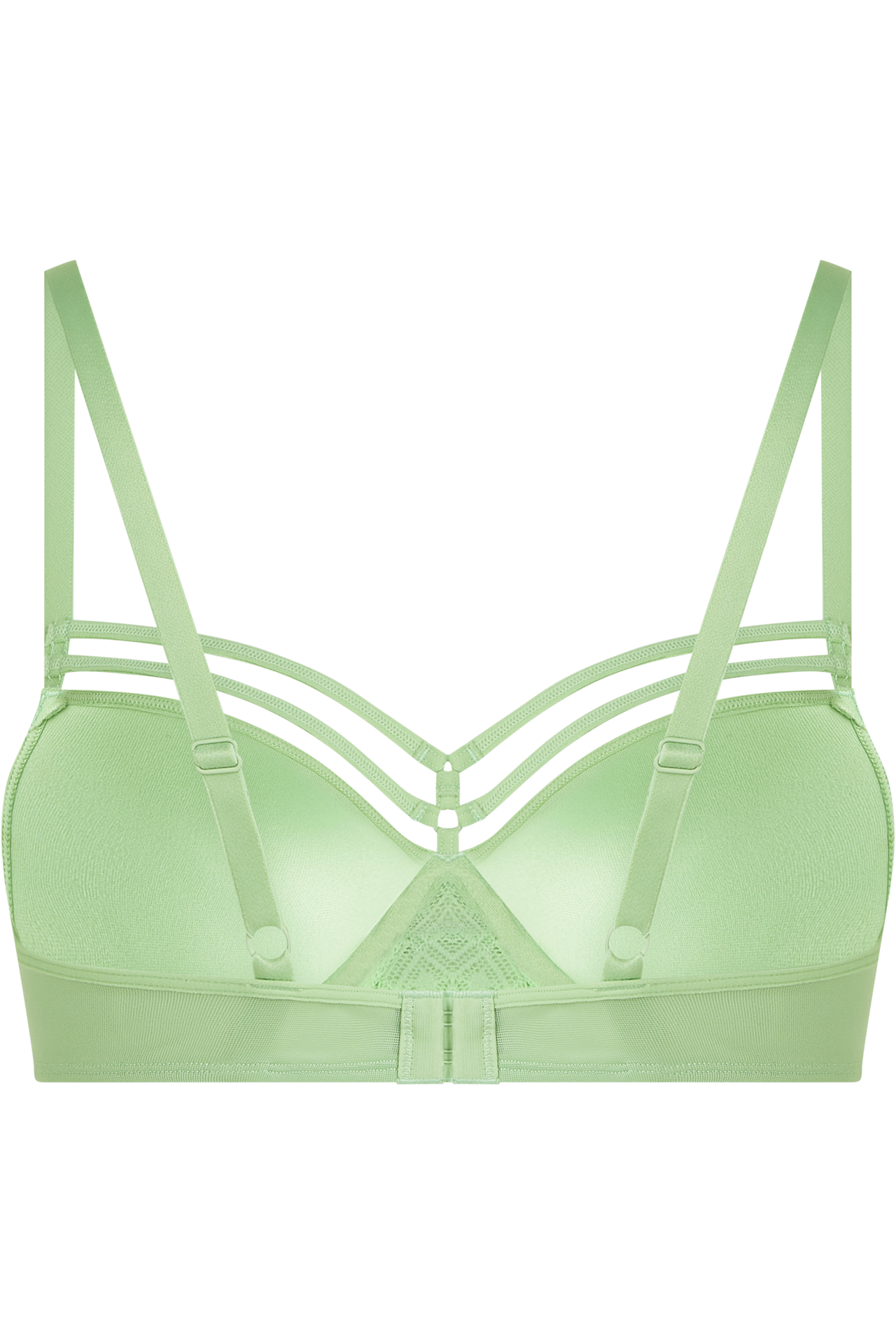 Seduction push up bra pastel green