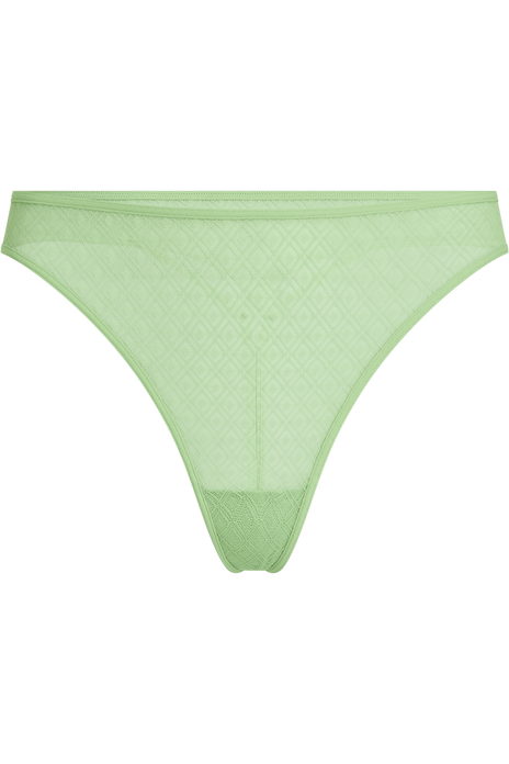 Seduction 4 cm thong pastel green