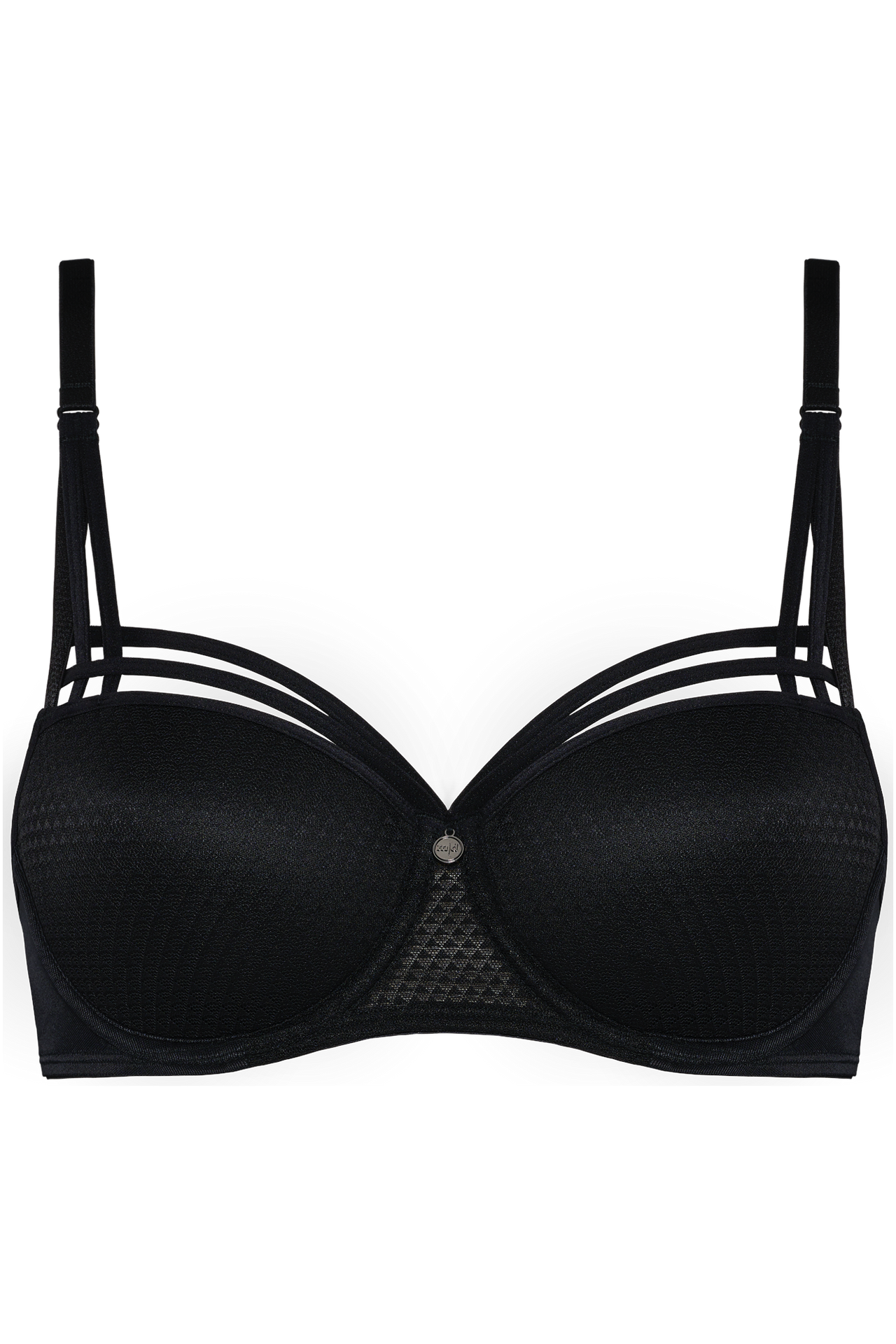 #dame-de-paris-balcony-bra-black-pyramid-mesh