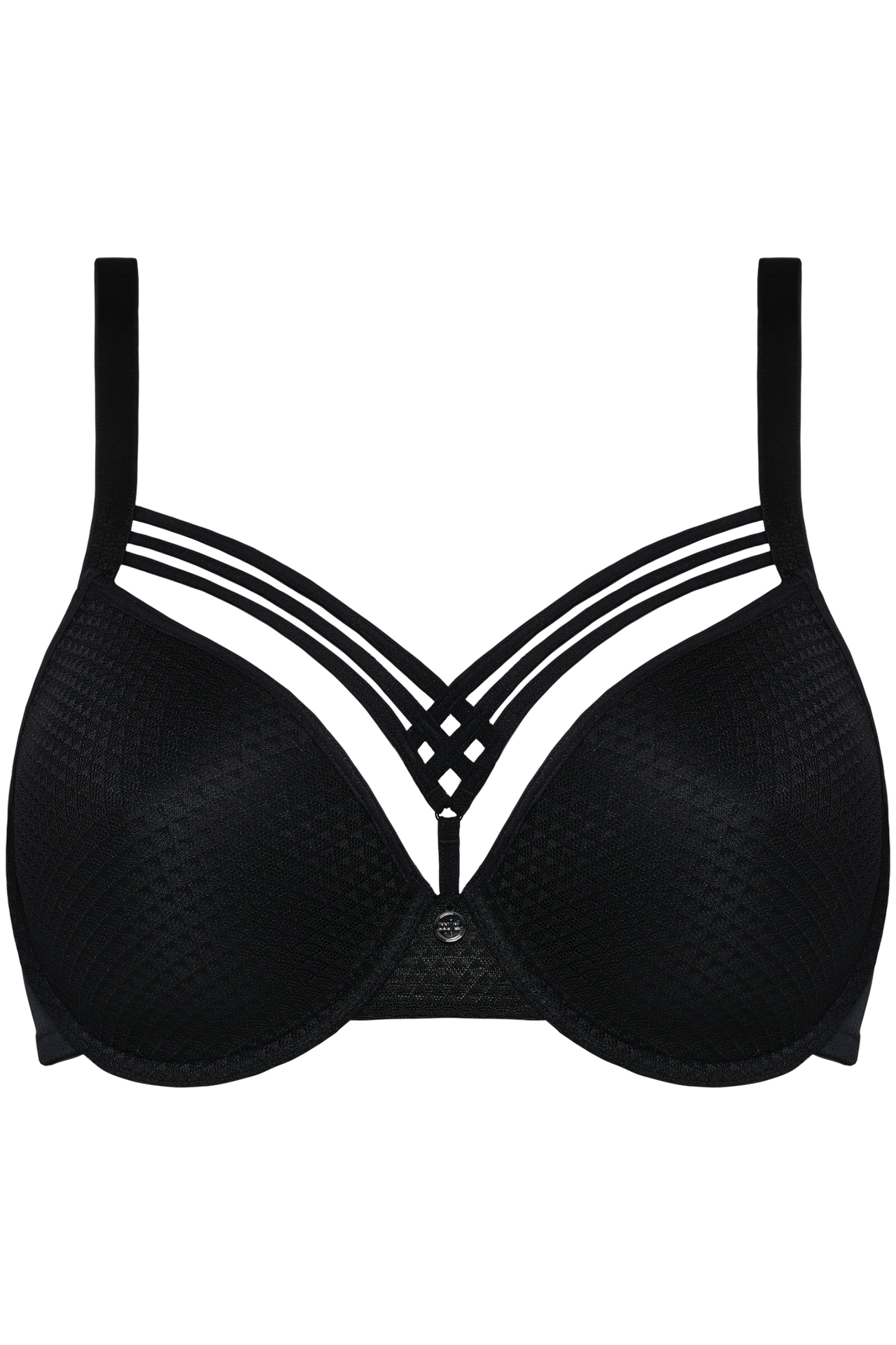 #dame-de-paris-plunge-bra-black-pyramid-mesh