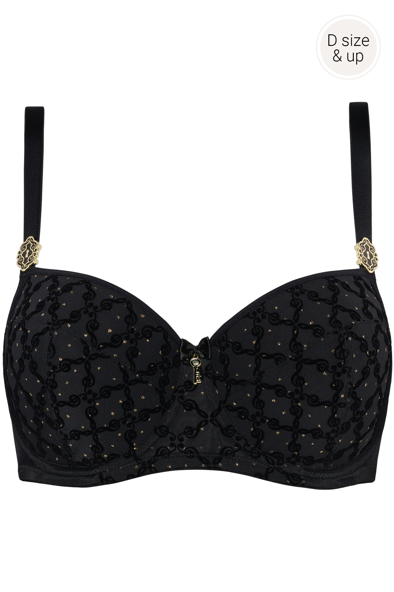 #color_black and gold print