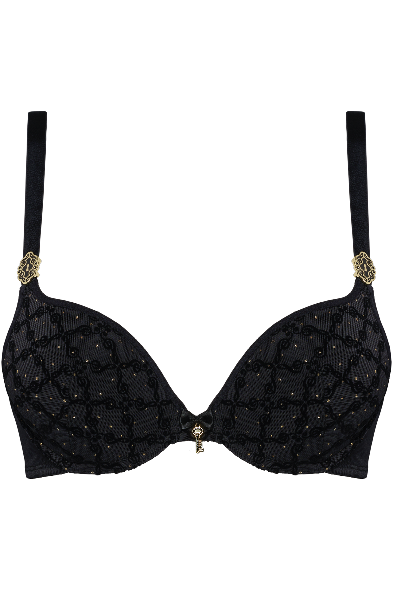 #calliope-push-up-bra-black-and-gold-print