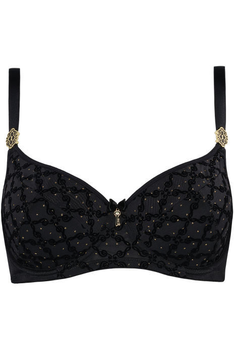 #calliope-wired-semi-padded-plunge-balcony-black-and-gold-print