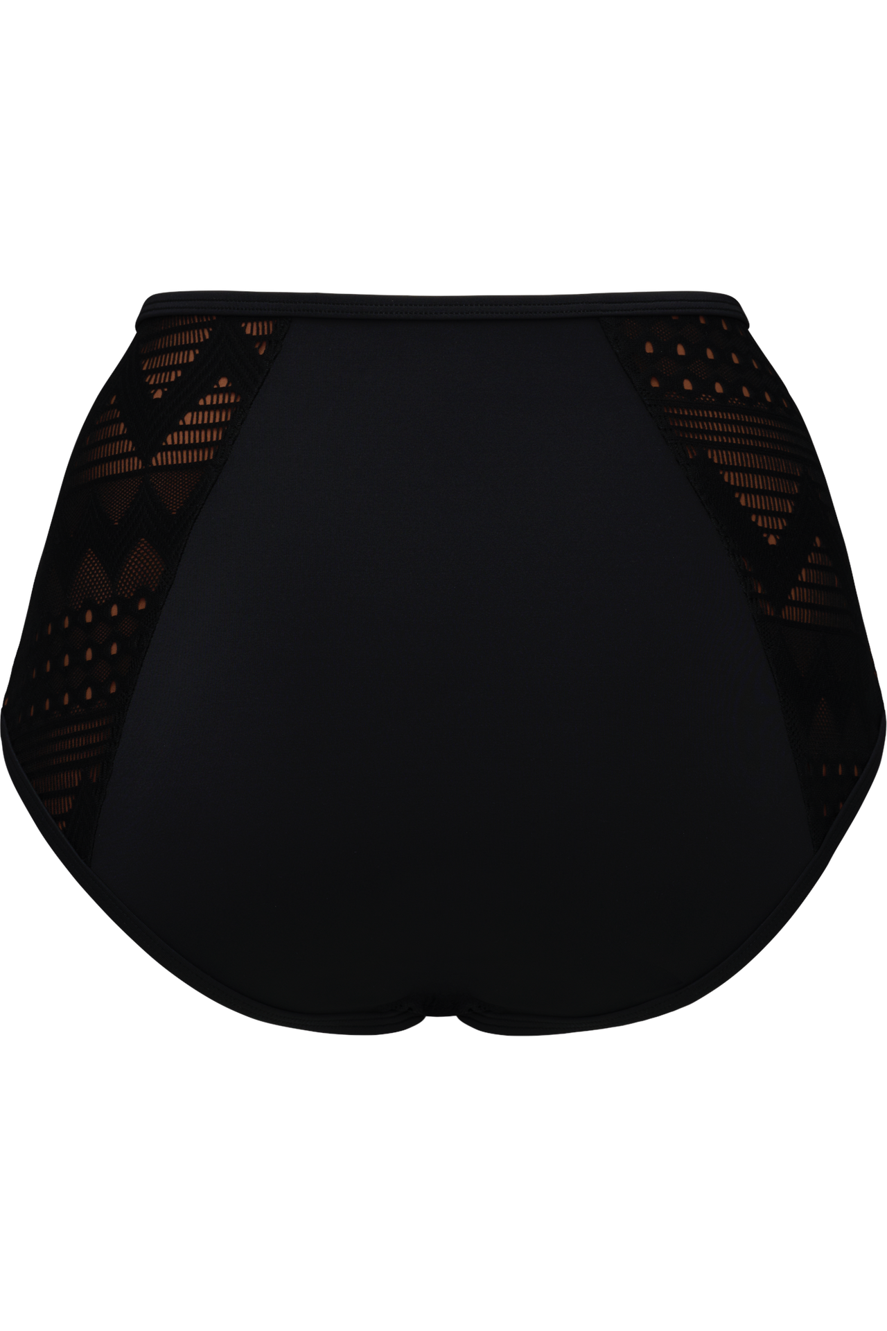 #dolce-vita-high-waist-bikini-bottom-black-and-sand