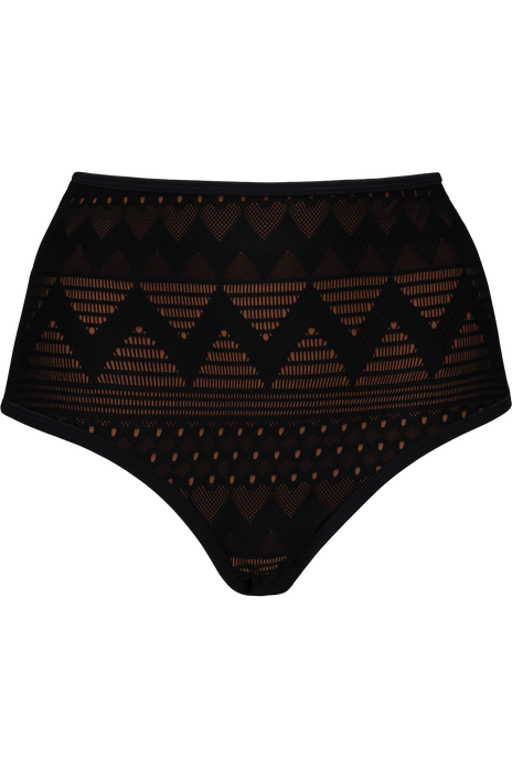 #dolce-vita-high-waist-bikini-bottom-black-and-sand