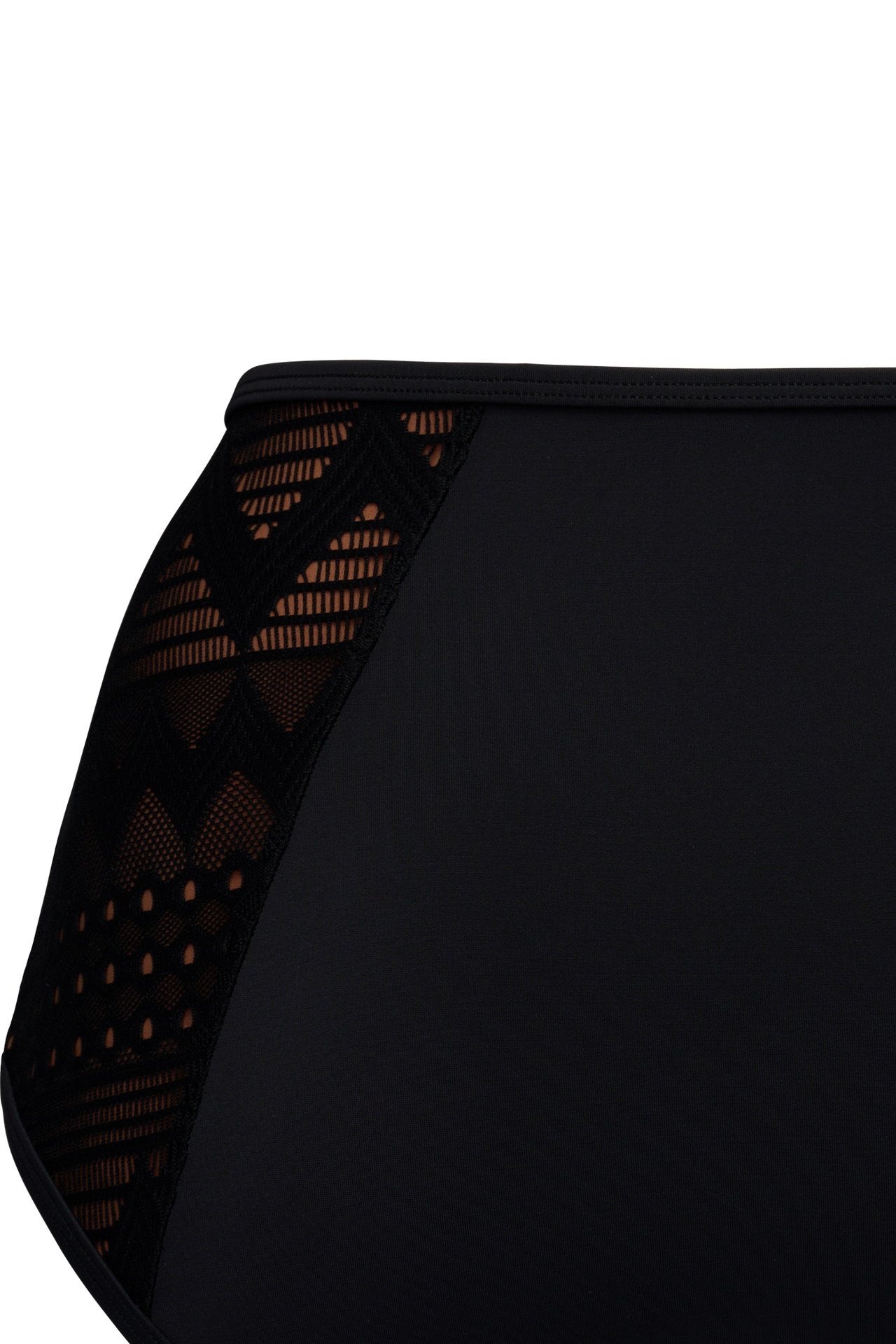 #dolce-vita-high-waist-bikini-bottom-black-and-sand