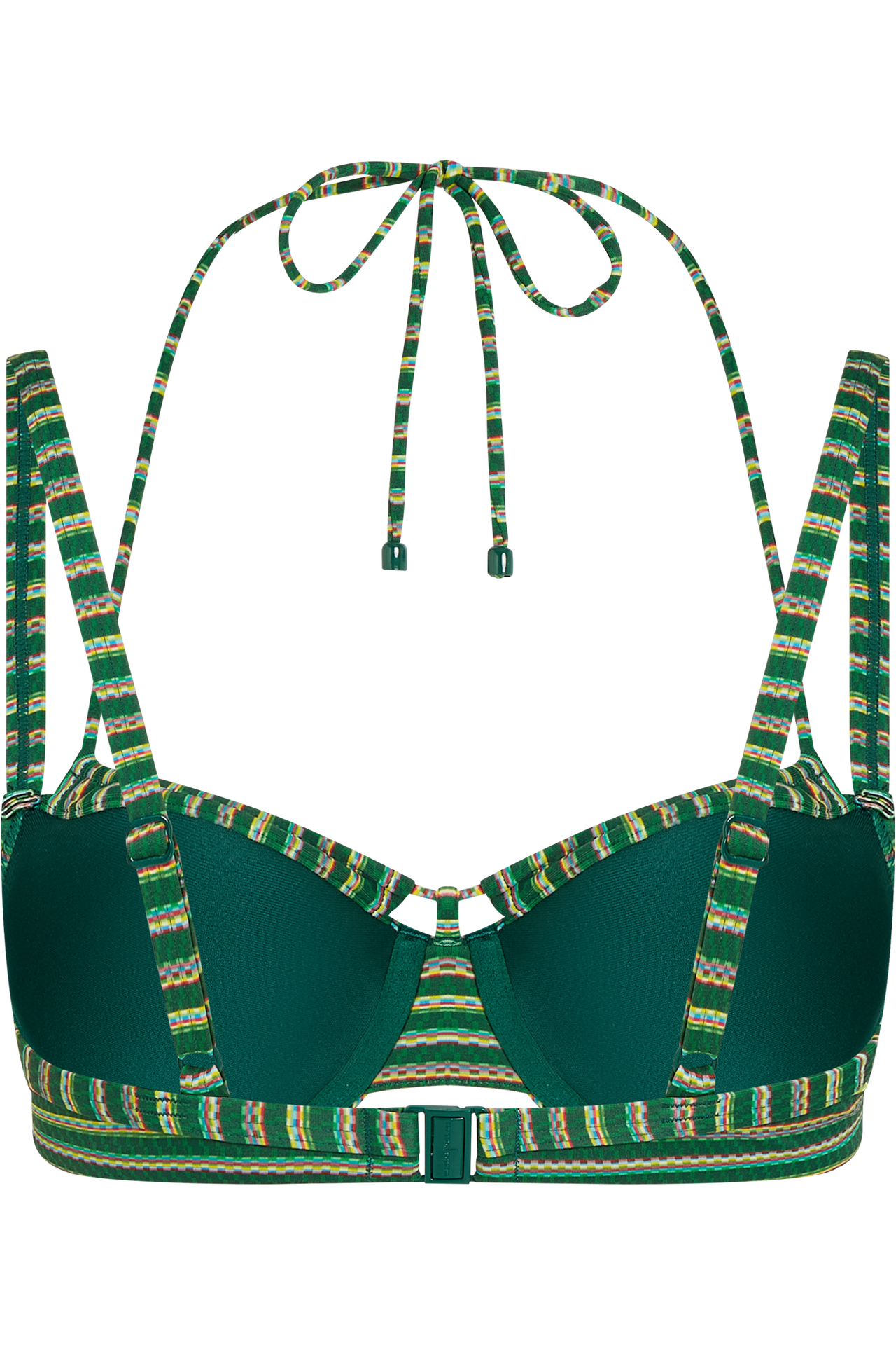 Holi vintage plunge balcony bikini top botanical garden