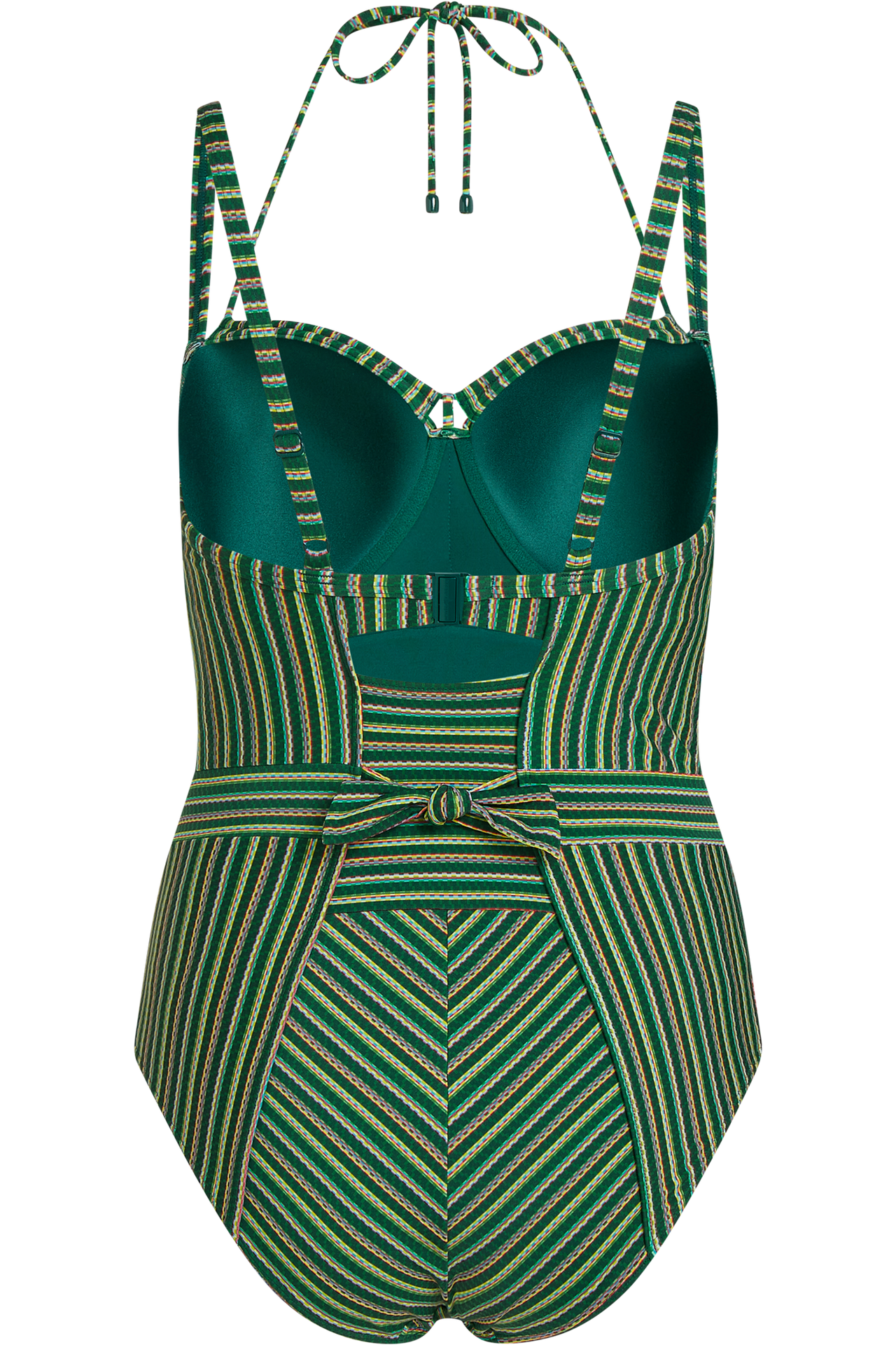 Holi vintage plunge balcony bathing suit botanical garden