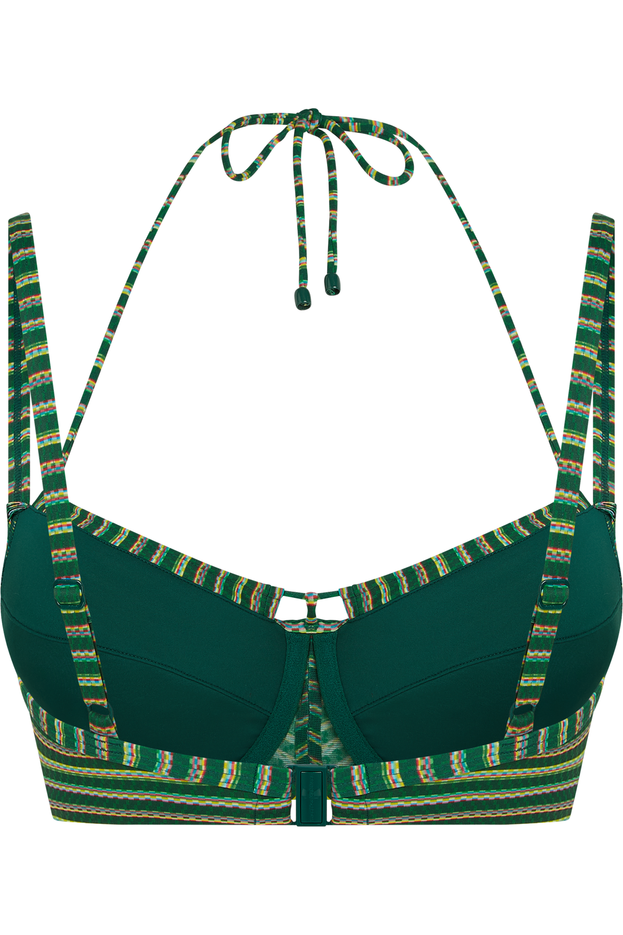 Holi vintage wired unpadded bikini top botanical garden