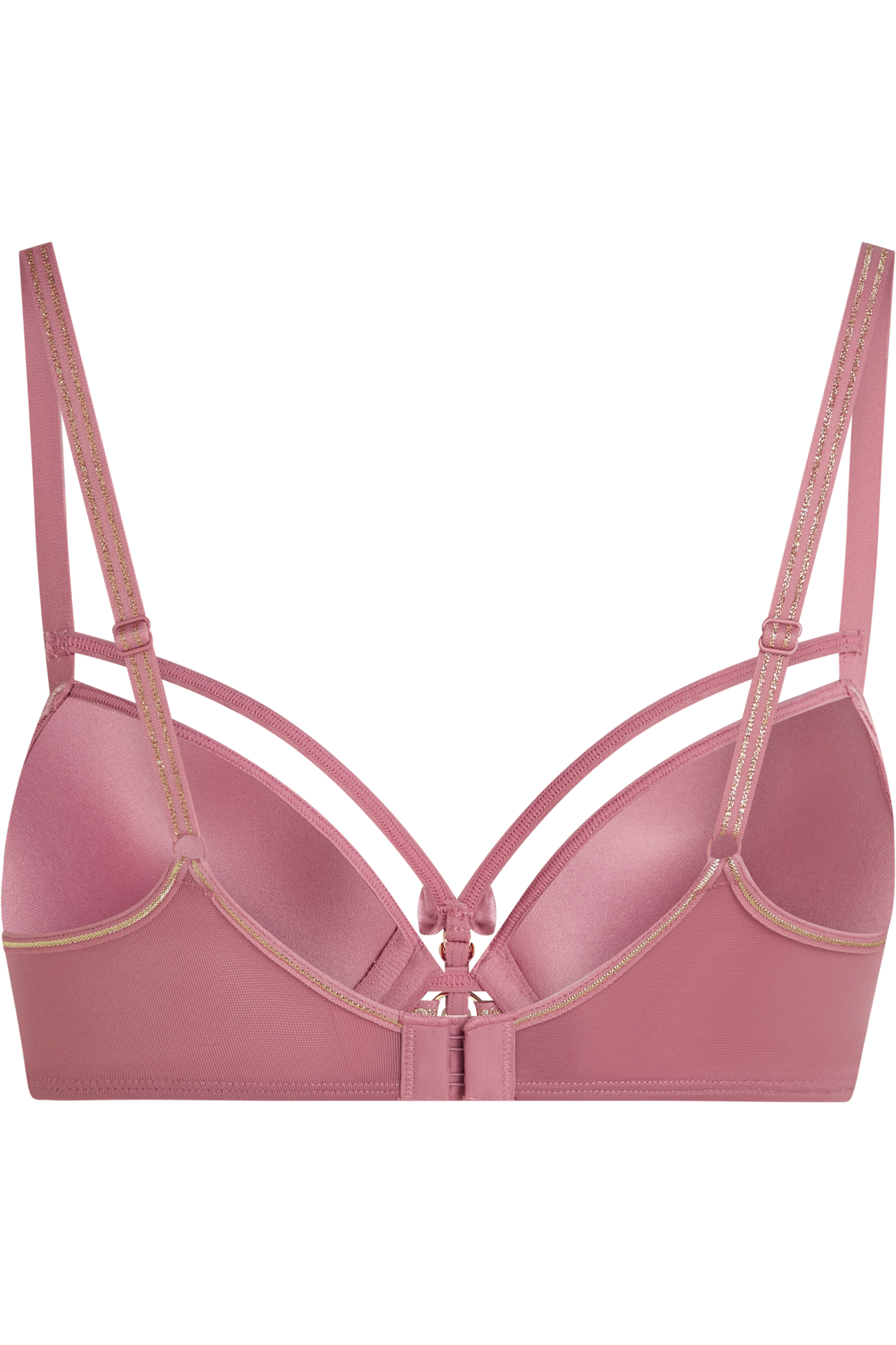 Space odyssey push up bra rose and gold