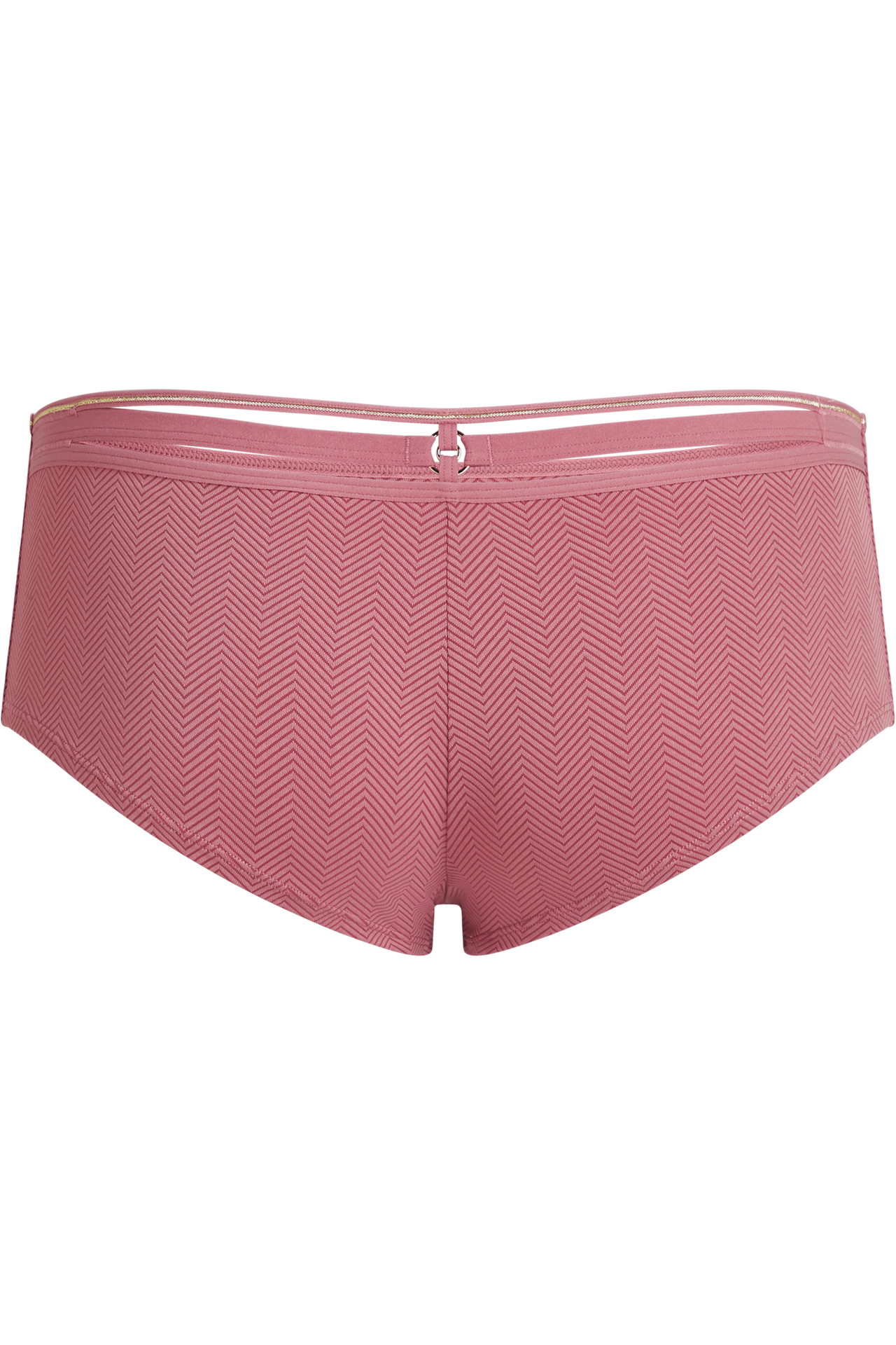 Space odyssey 12 cm brazilian shorts rose and gold