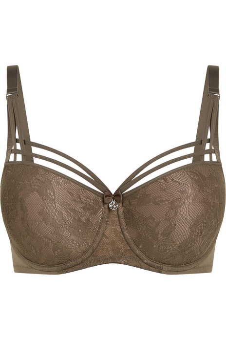 Dame de paris balcony bra cappucino brown