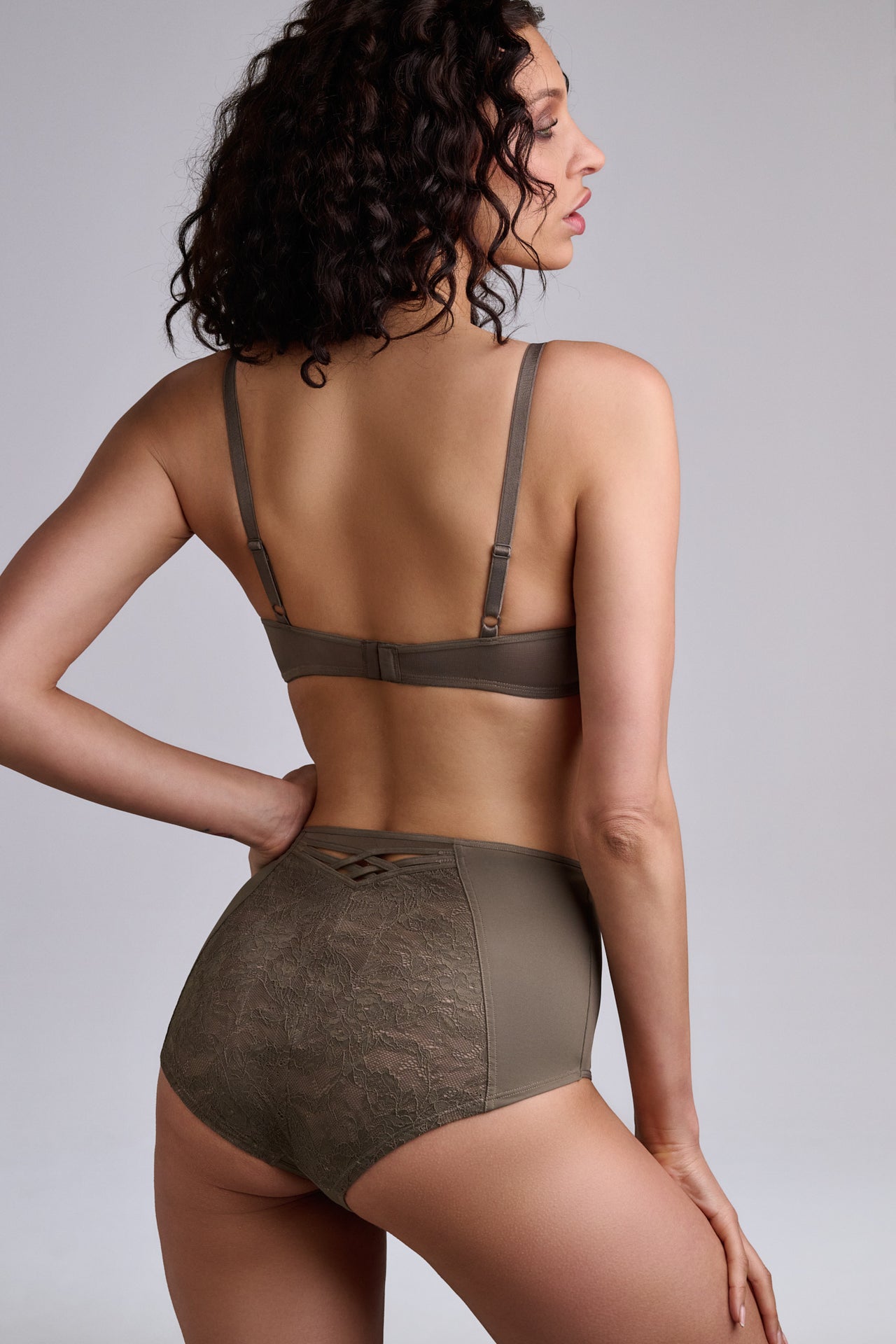 Dame de paris balcony bra cappucino brown