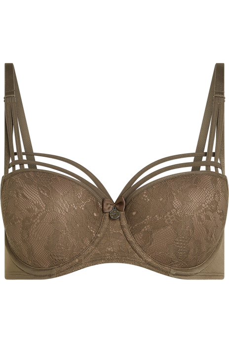 Dame de paris balcony bra cappucino brown