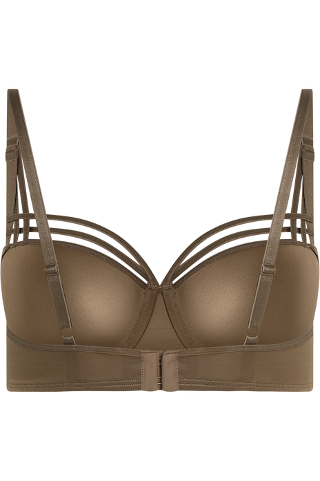 Dame de paris balcony bra cappucino brown