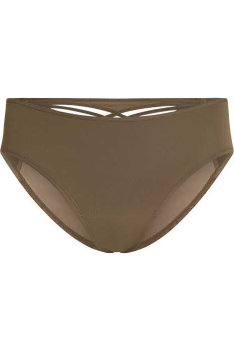 Dame de paris 8 cm brazilian briefs cappucino brown