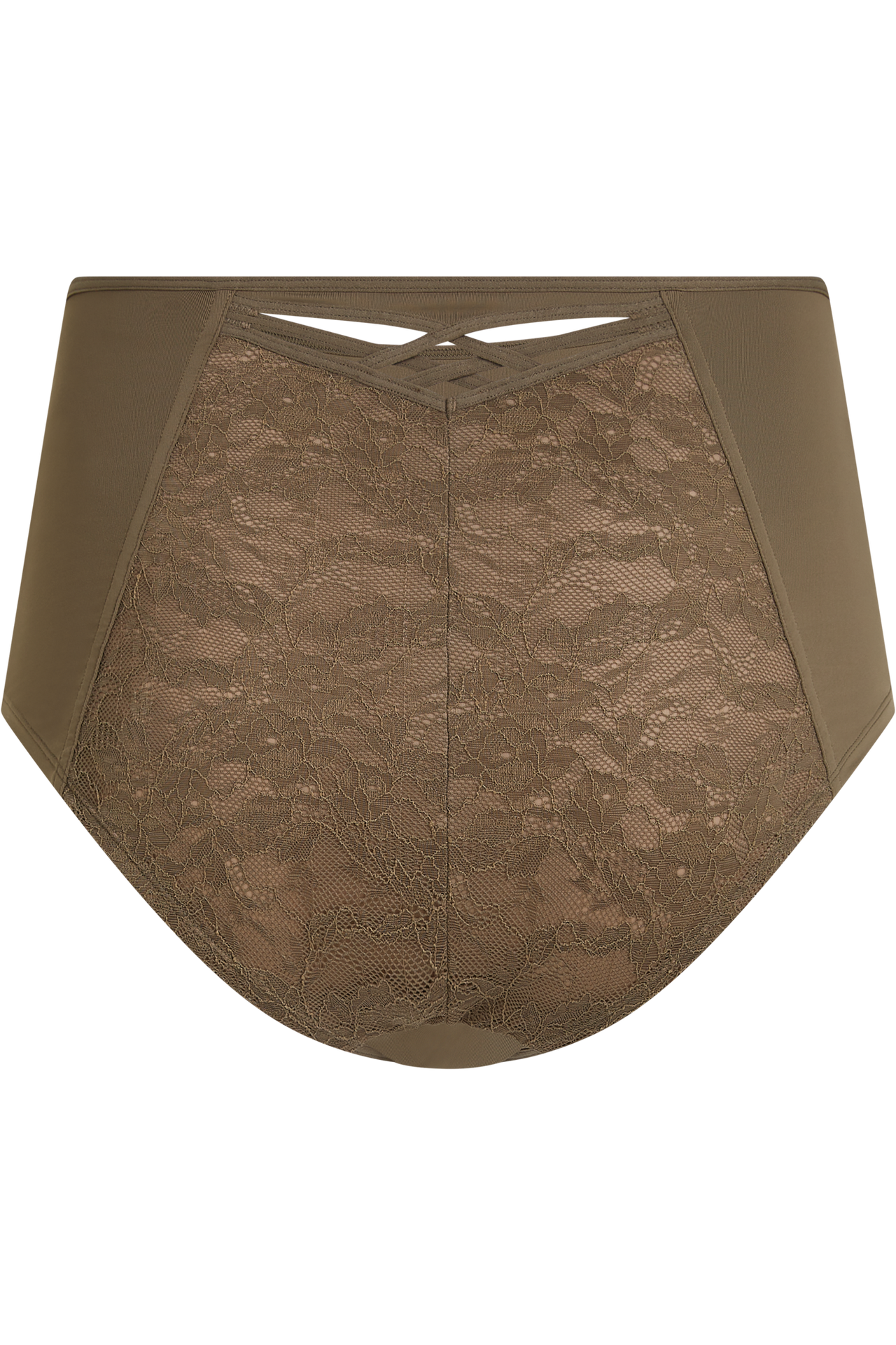 Dame de paris high waist briefs cappucino brown