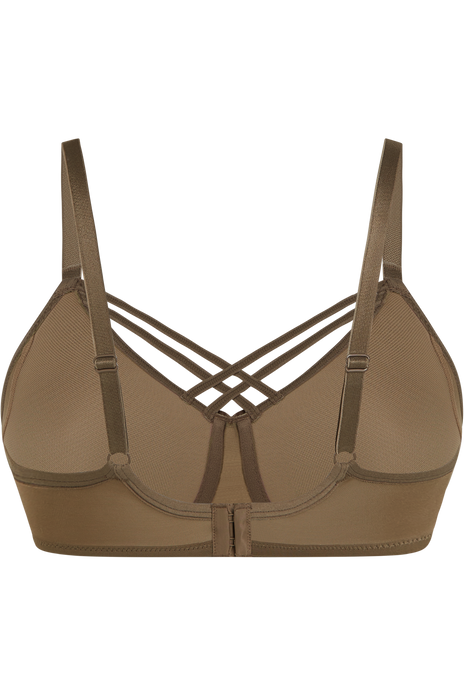 Dame de paris care bra cappucino brown