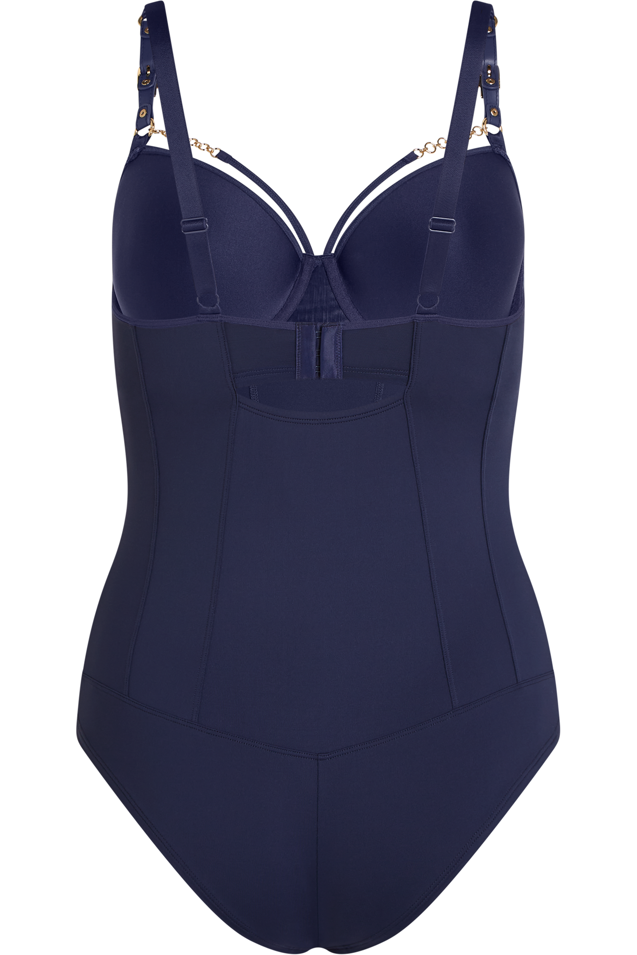 Morana plunge balcony body dark sky blue