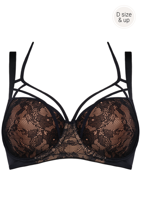 #the-art-of-love-plunge-balcony-bra-black-lace-and-sand
