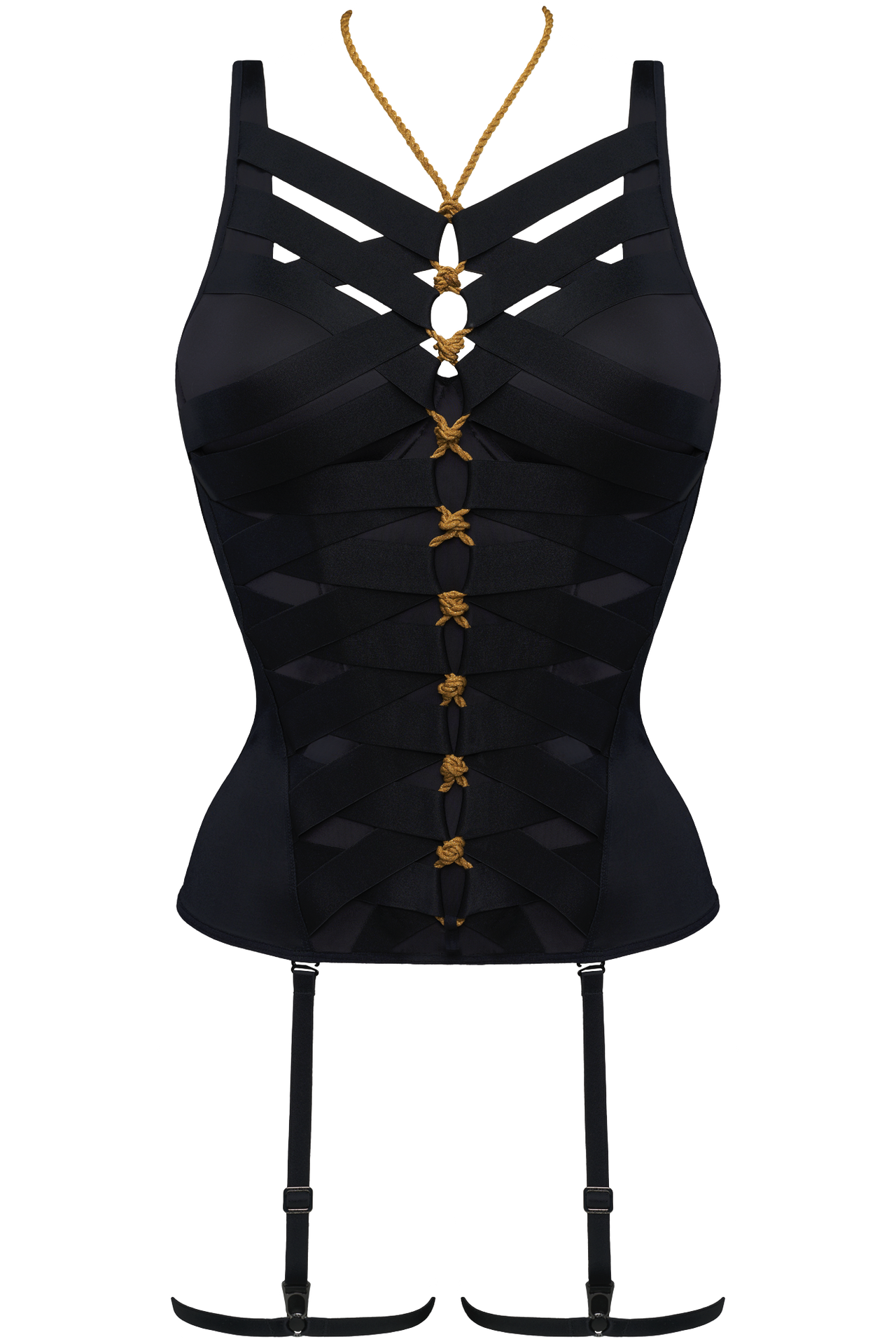 #arcana-plunge-balcony-corset-black