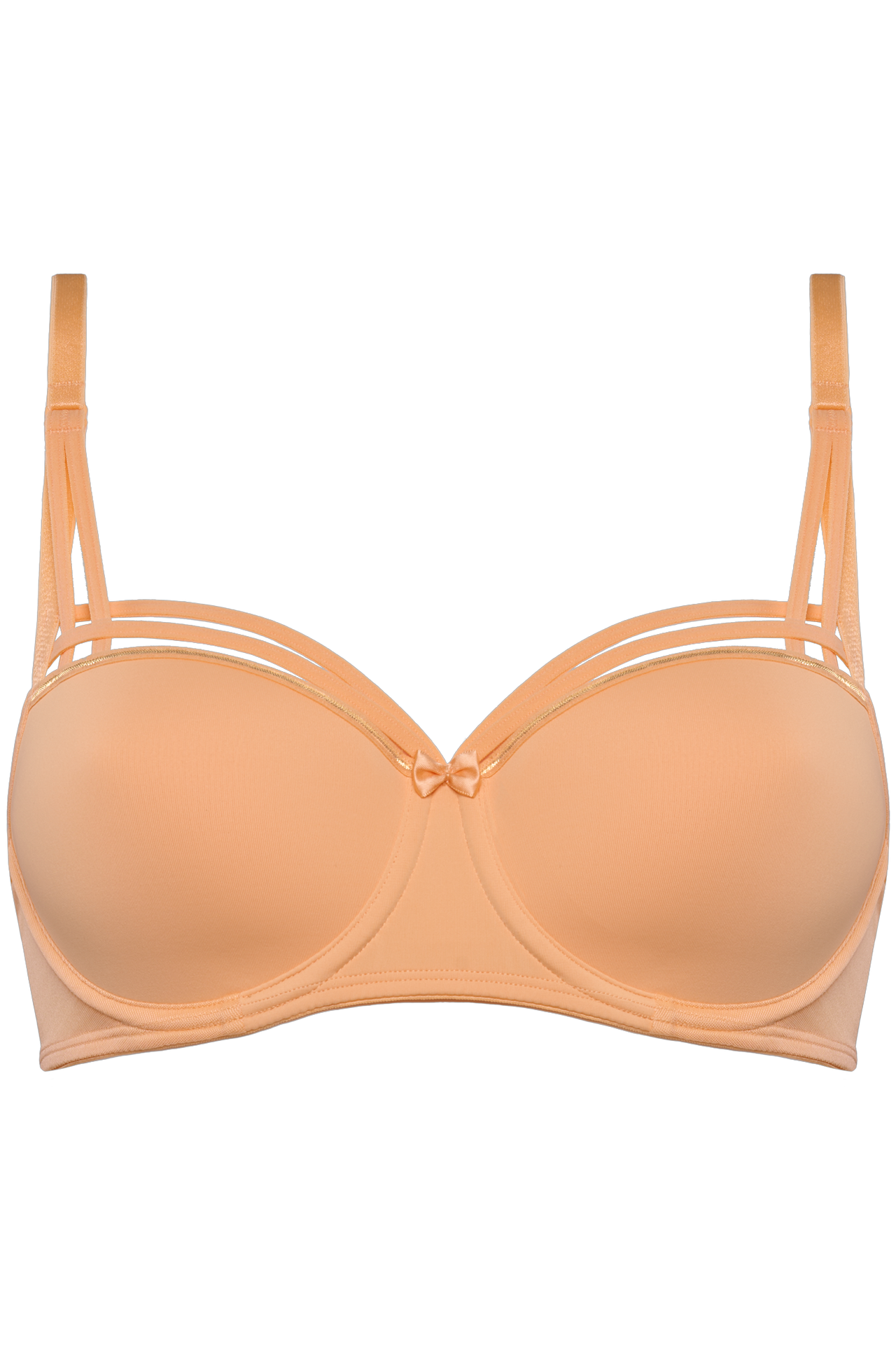 #dame-de-paris-balcony-bra-apricot-and-gold