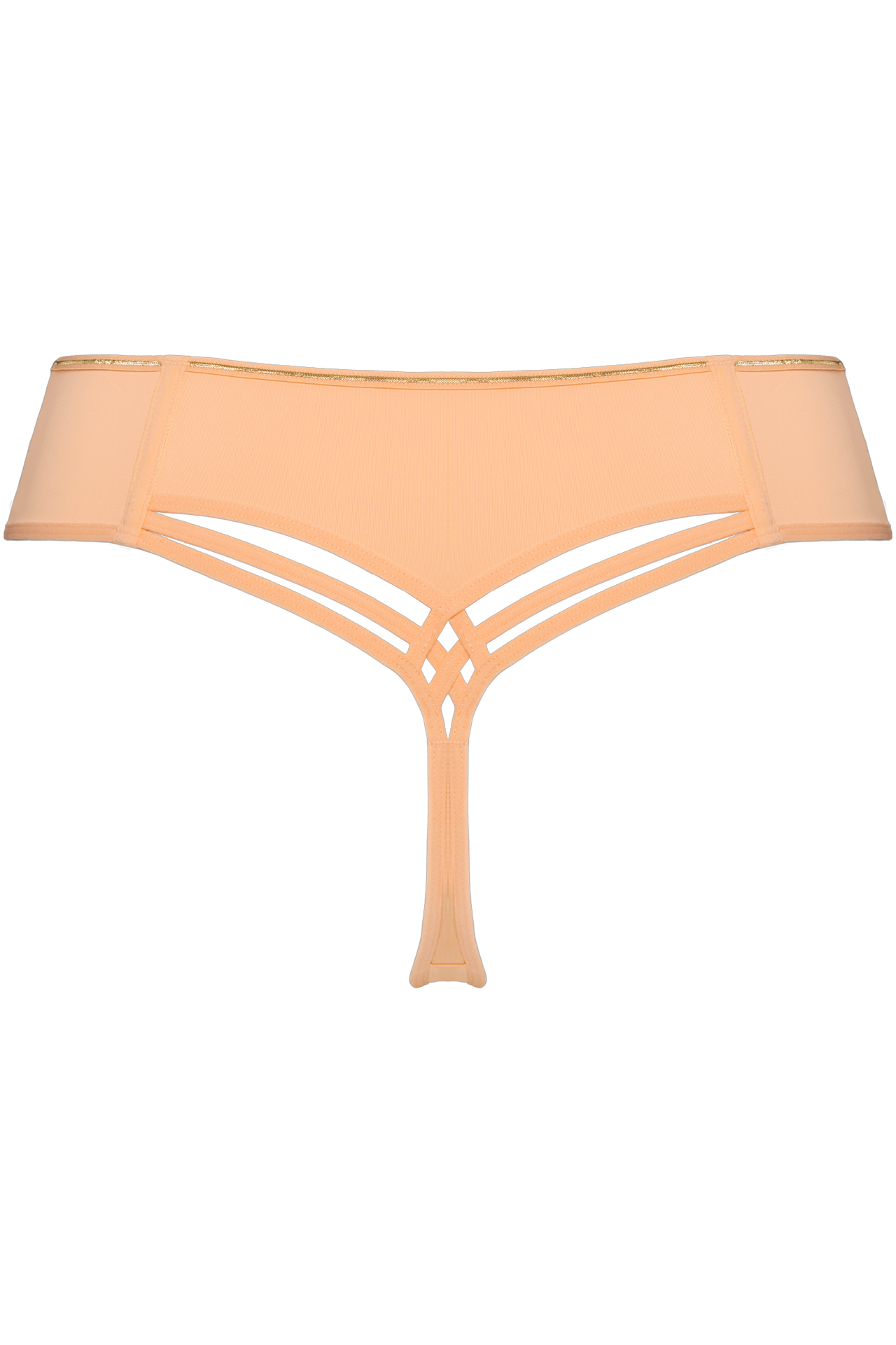 #dame-de-paris-7-cm-thong-apricot-and-gold
