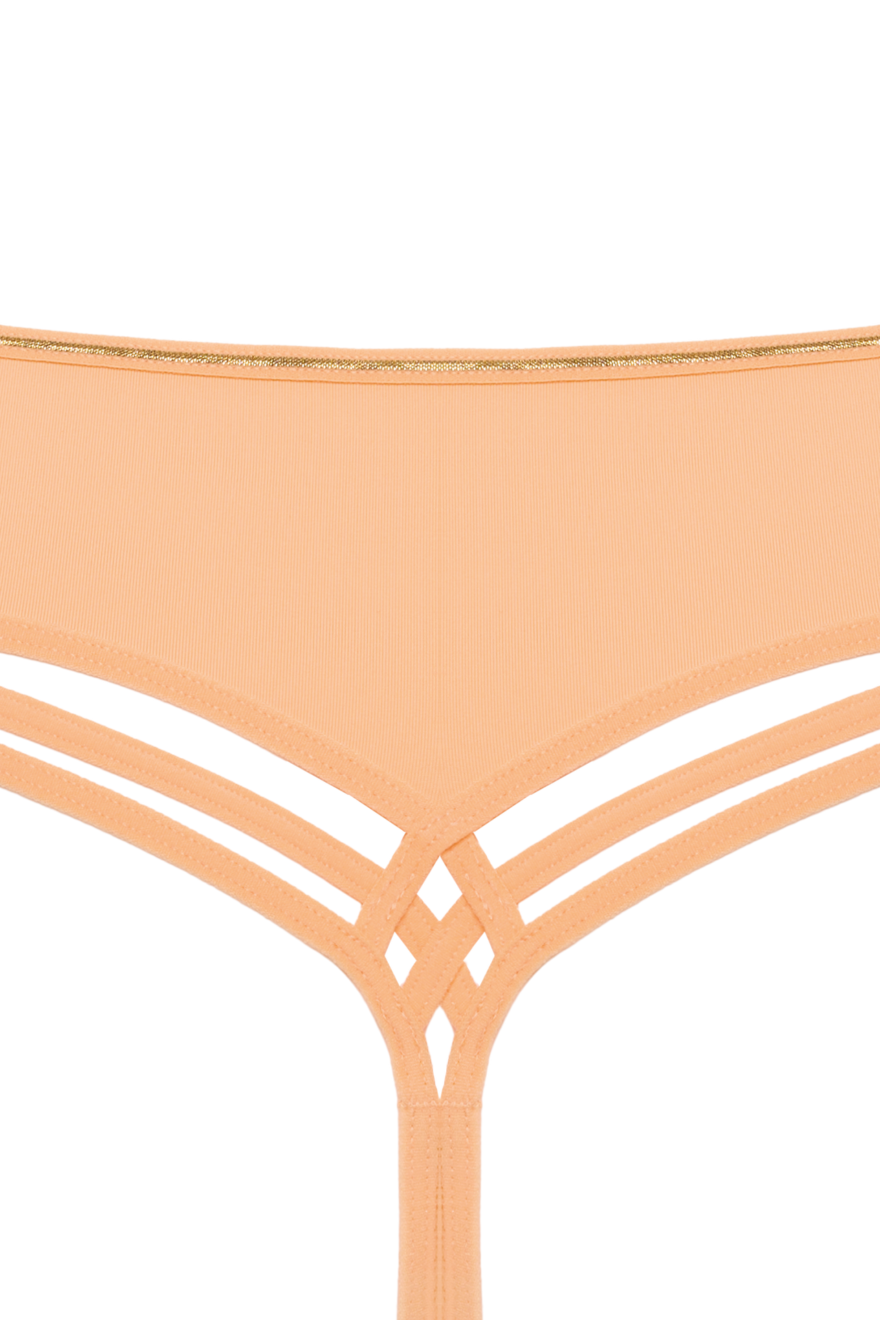 #dame-de-paris-7-cm-thong-apricot-and-gold