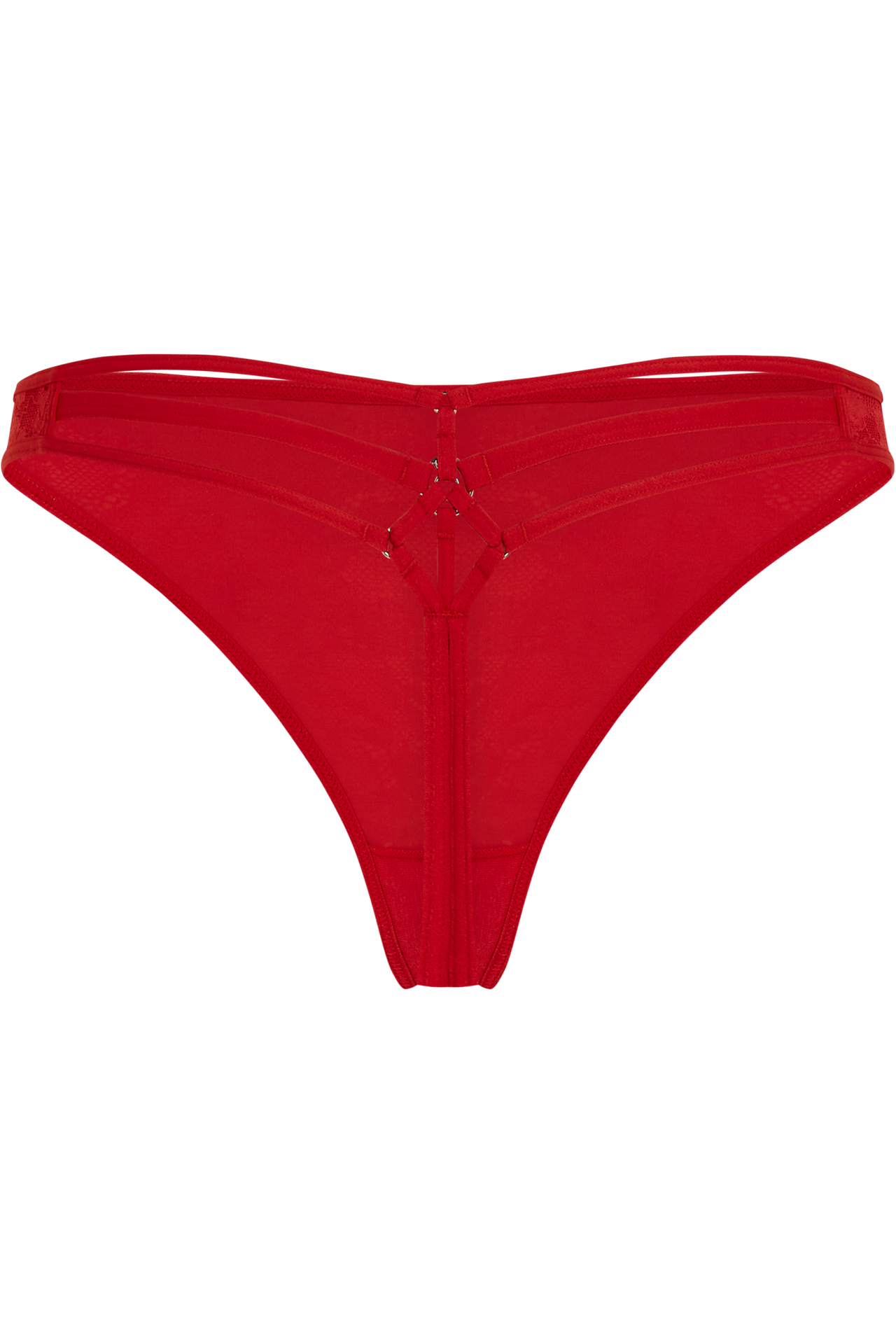 Space odyssey 4 cm thong red lace