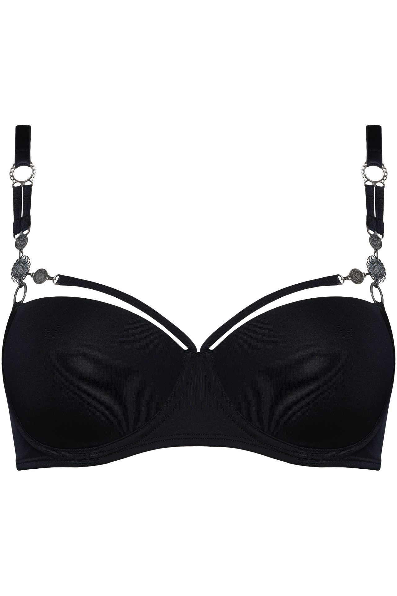 #tarakini-balcony-bra-black