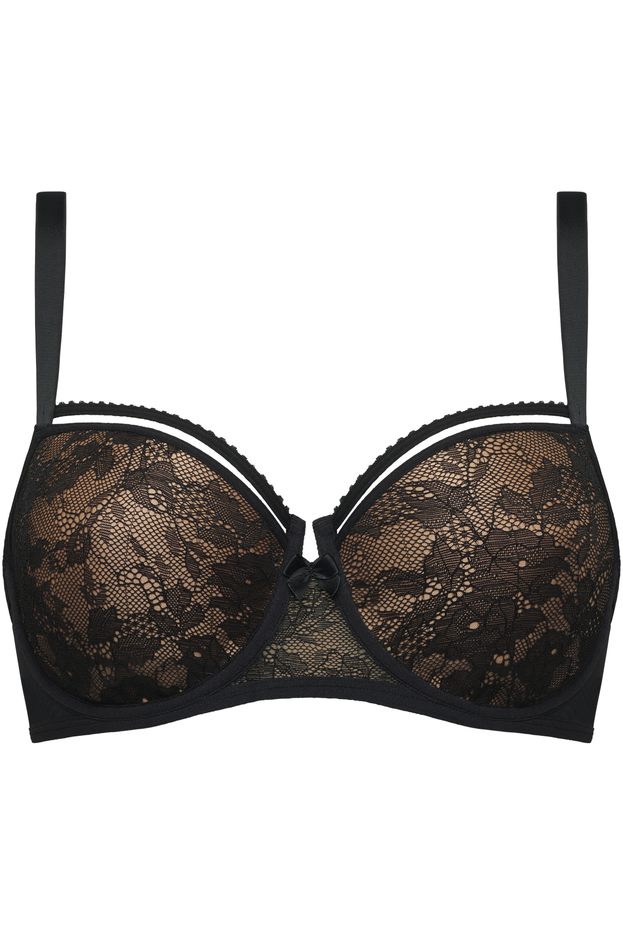 #peekaboo-plunge-balcony-bra-black-and-sand