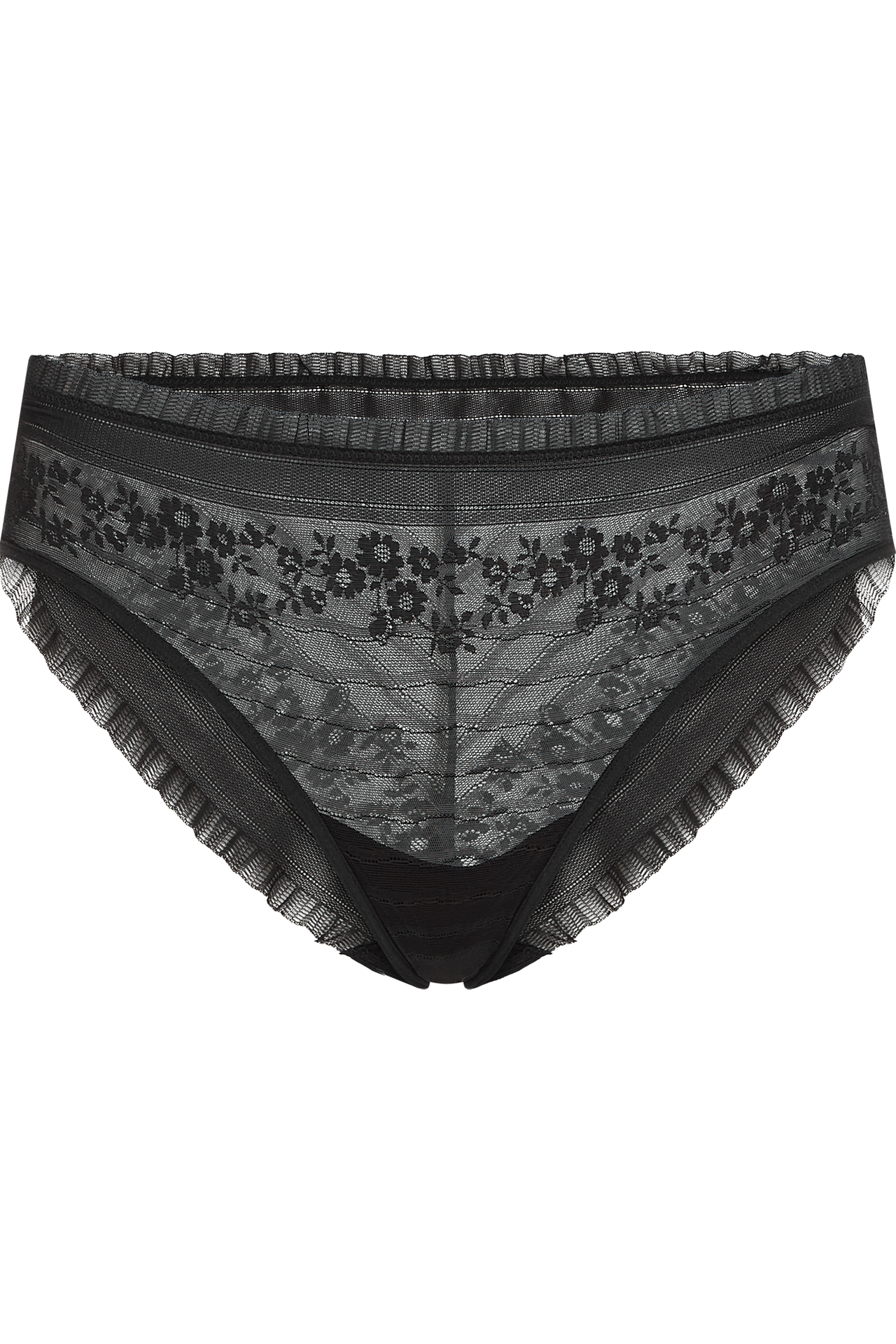 Rebel in lace 8 cm brazilian briefs black rebel