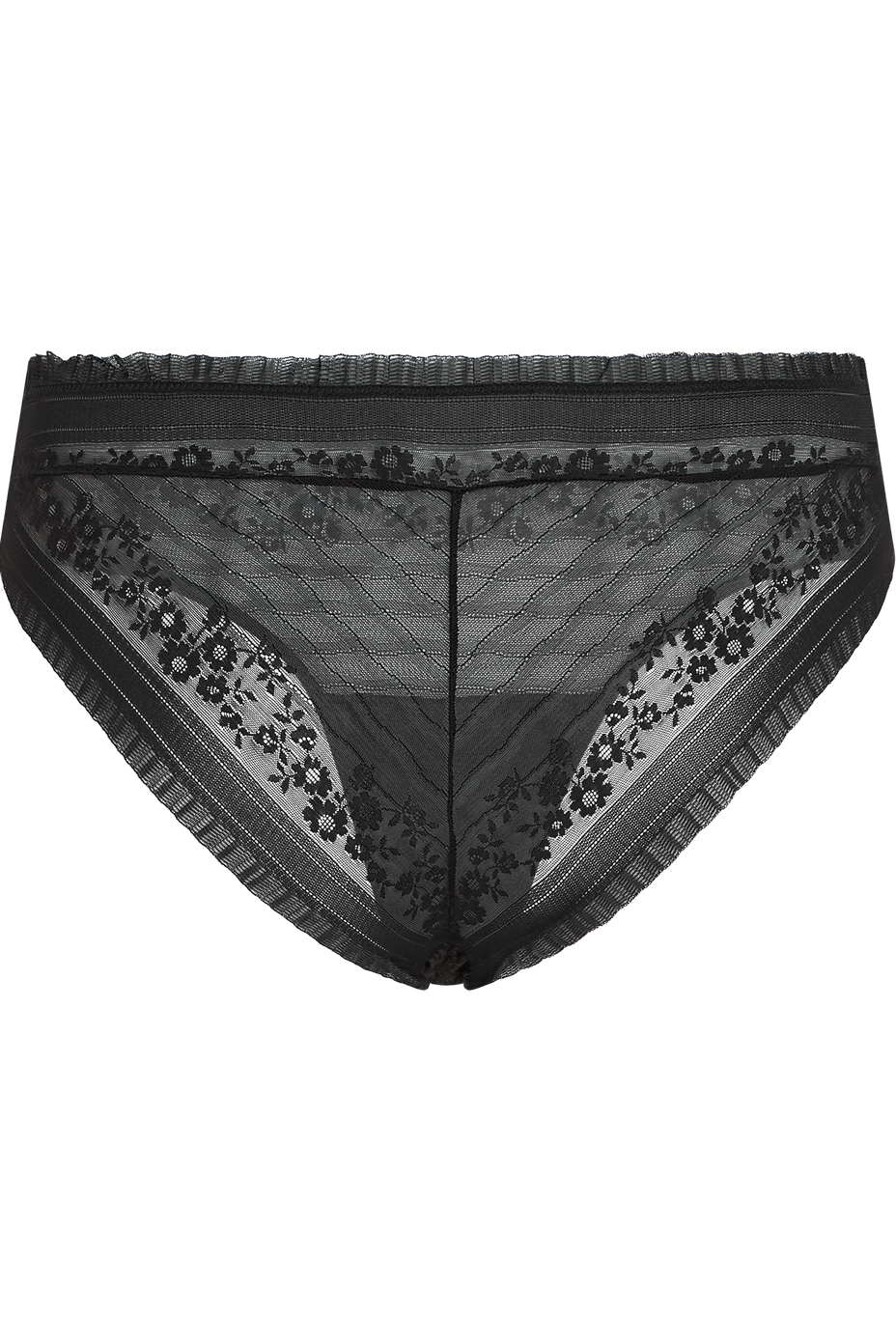 Rebel in lace 8 cm brazilian briefs black rebel