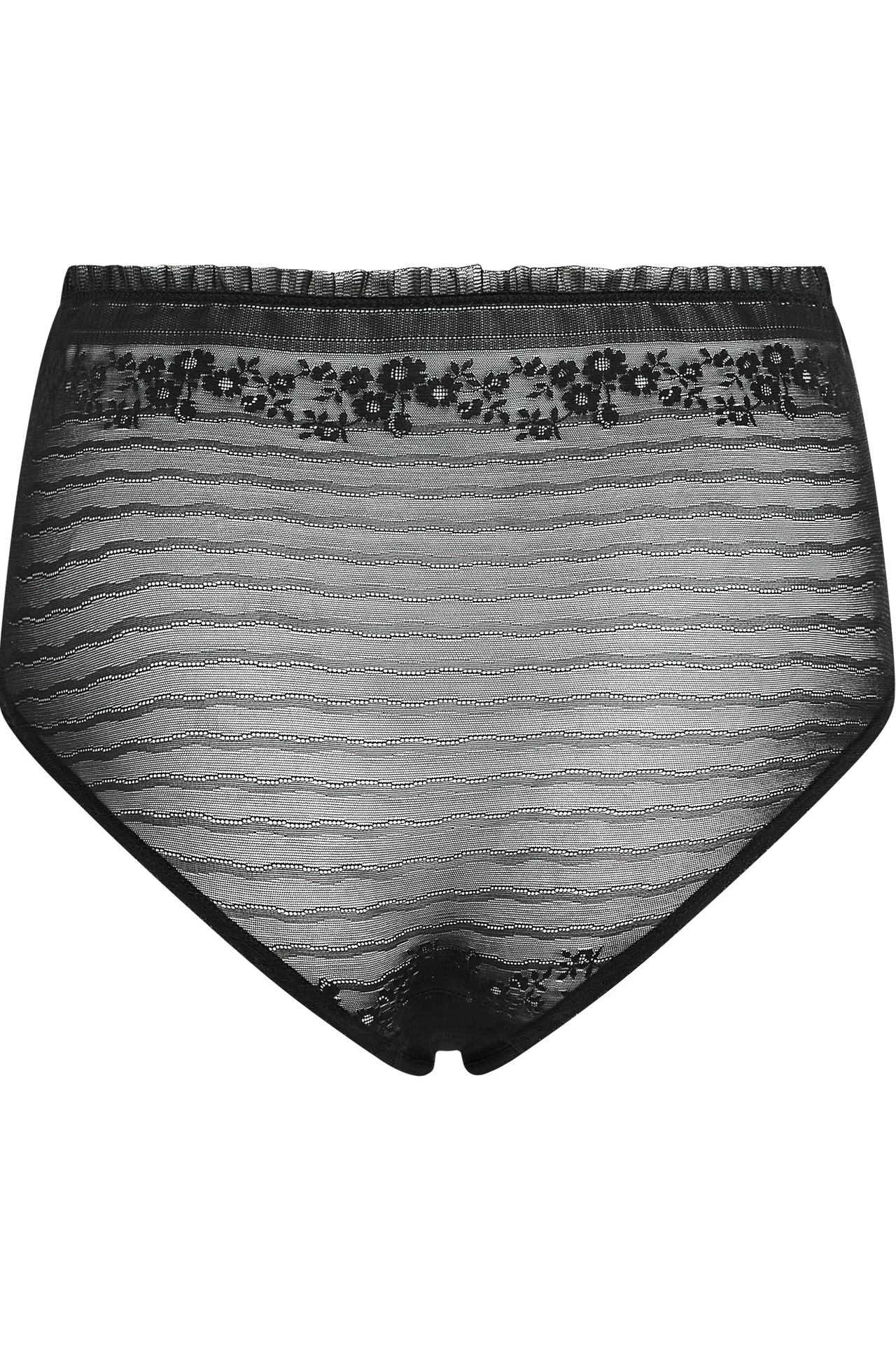 Rebel in lace high waist briefs black rebel