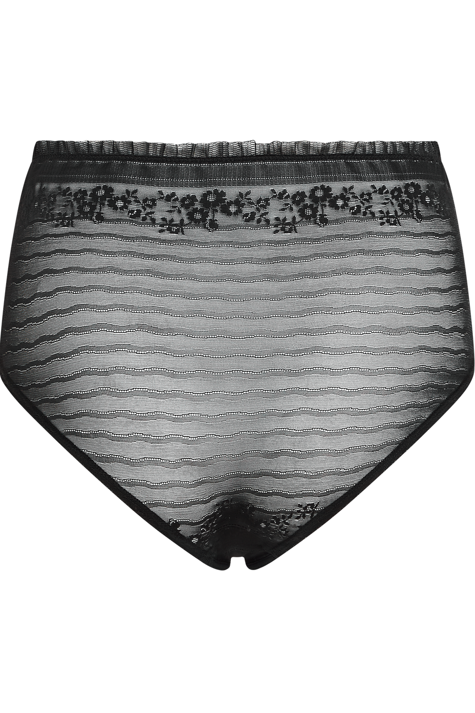 Rebel in lace high waist briefs black rebel