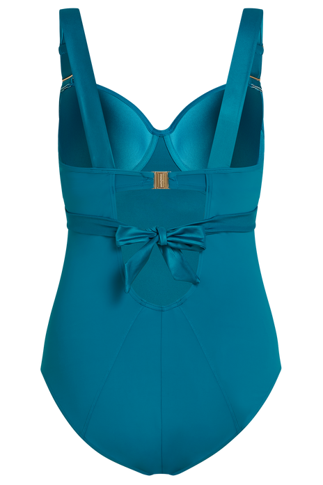 Cache coeur plunge balcony bathing suit ocean