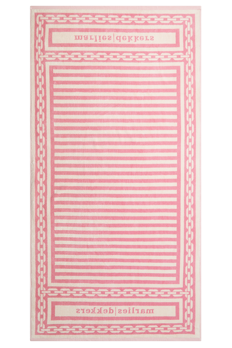 Holi vintage towel ivory pink