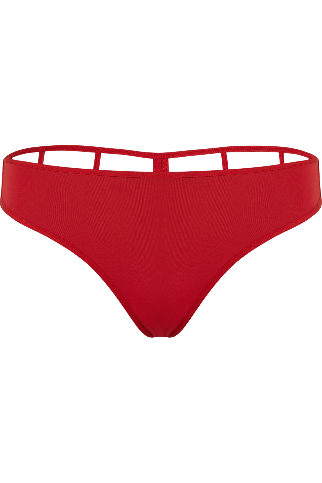 Leading strings 4 cm thong red