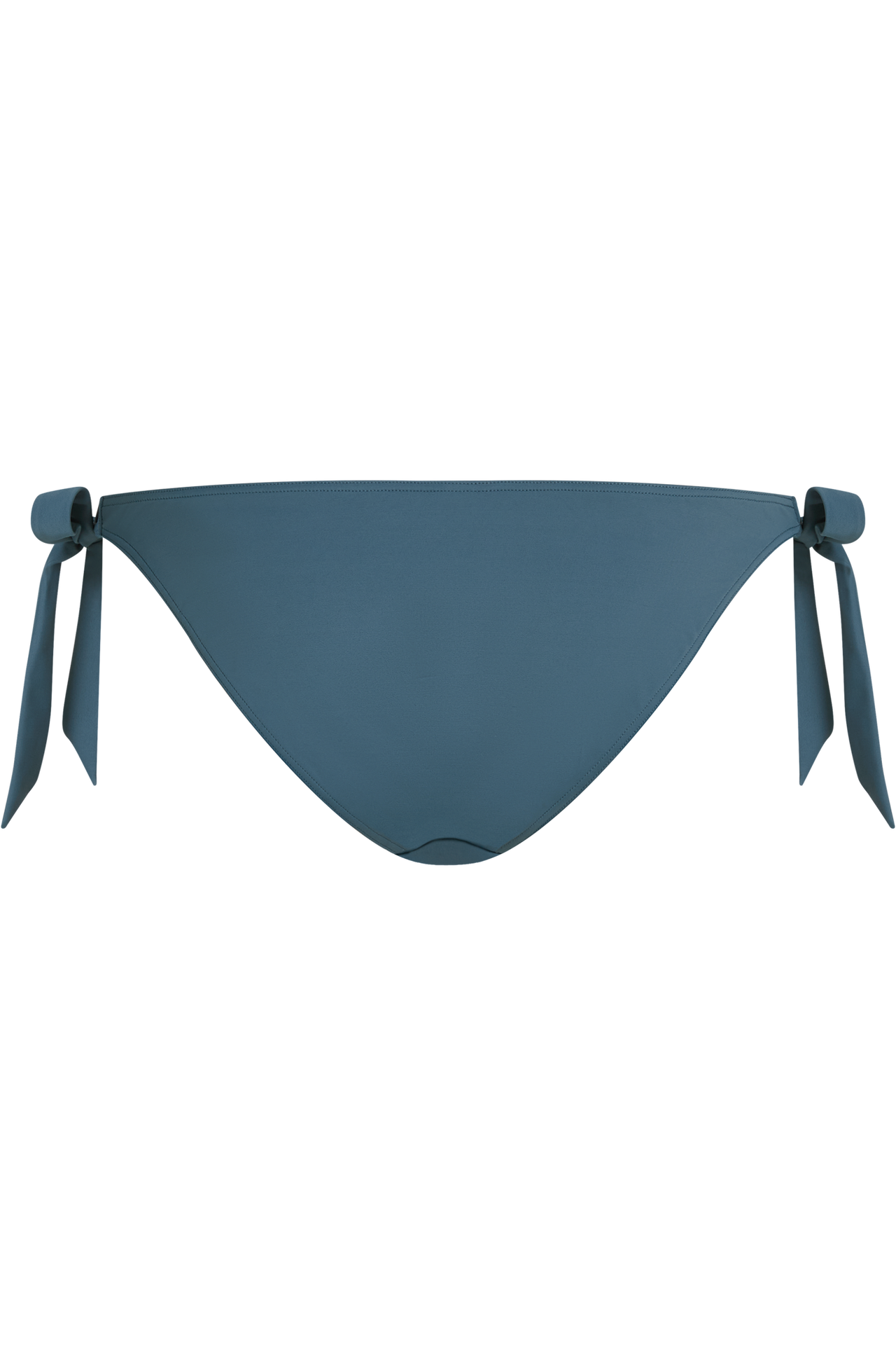 Royal navy tie and bow bikini bottom air force blue