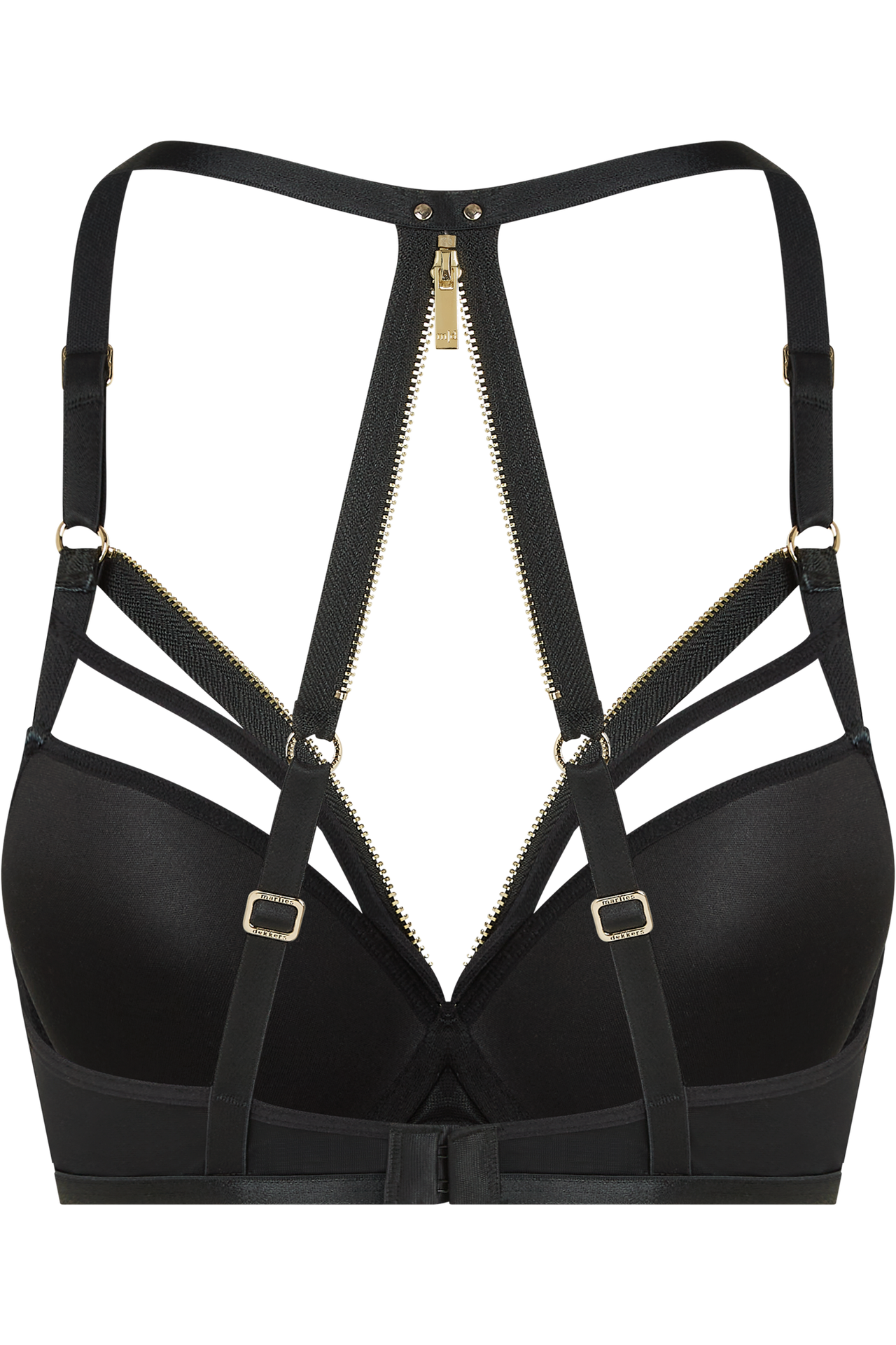 Intelligentia push up bra black