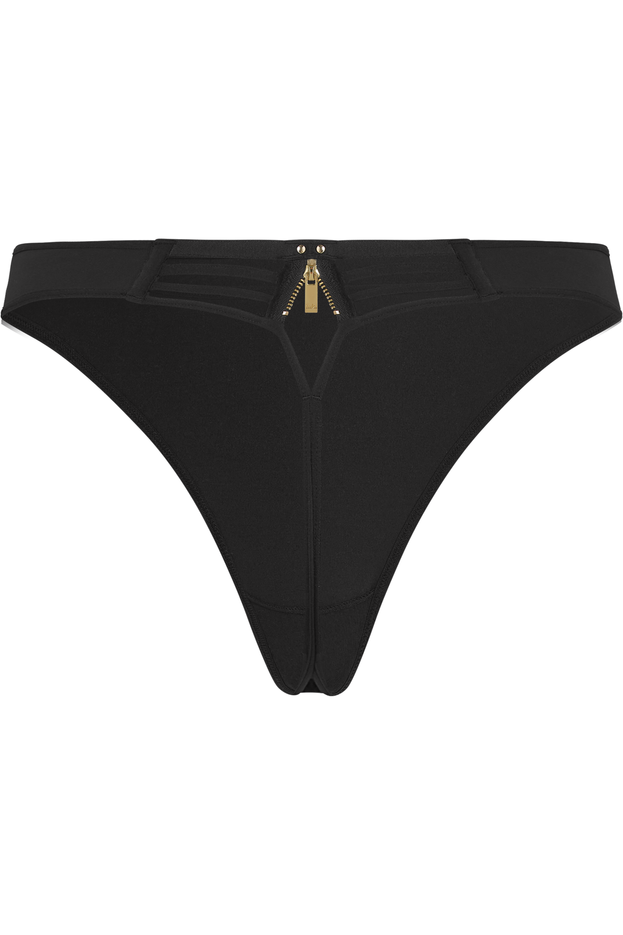 Intelligentia 7 cm thong black