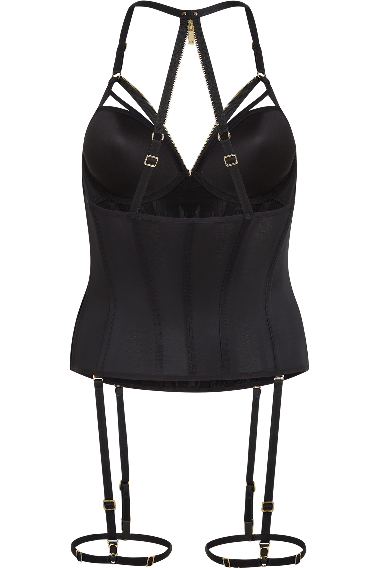 Intelligentia push up corset black